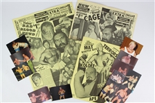 1970-2000s World Wrestling Federation Classic Superstar Figures, Magazines, Photos, & more (Lot of 50+)
