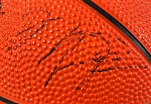 1988-89 Chicago Bulls Team Signed Gatorade Mini Basketball w/ 8 Signatures Including Michael Jordan, Horace Grant, Benny the Bull & More (JSA)