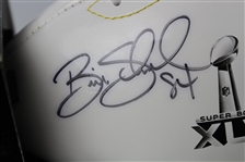2011 Bill Schroeder Green Bay Packers Singed Super Bowl XLV Commemorative Football (JSA)
