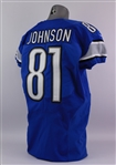 2012 Calvin Johnson Detroit Lions Home Jersey (MEARS A5)