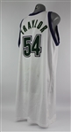 1999-2000 Robert Tractor Traylor Milwaukee Bucks Game Worn Home Jersey (MEARS LOA)