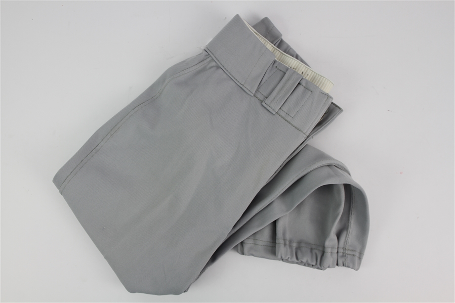 1990 Wayne Tolleson New York Yankees Game Worn Road Uniform Pants (MEARS LOA/Steiner)