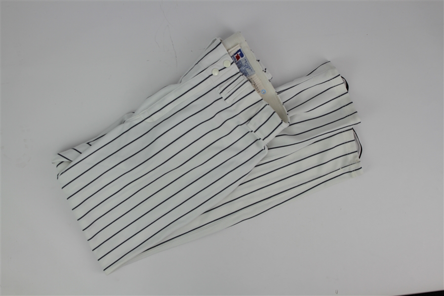 2004 Kenny Lofton New York Yankees Game Worn Home Uniform Pants (MEARS LOA/Steiner)