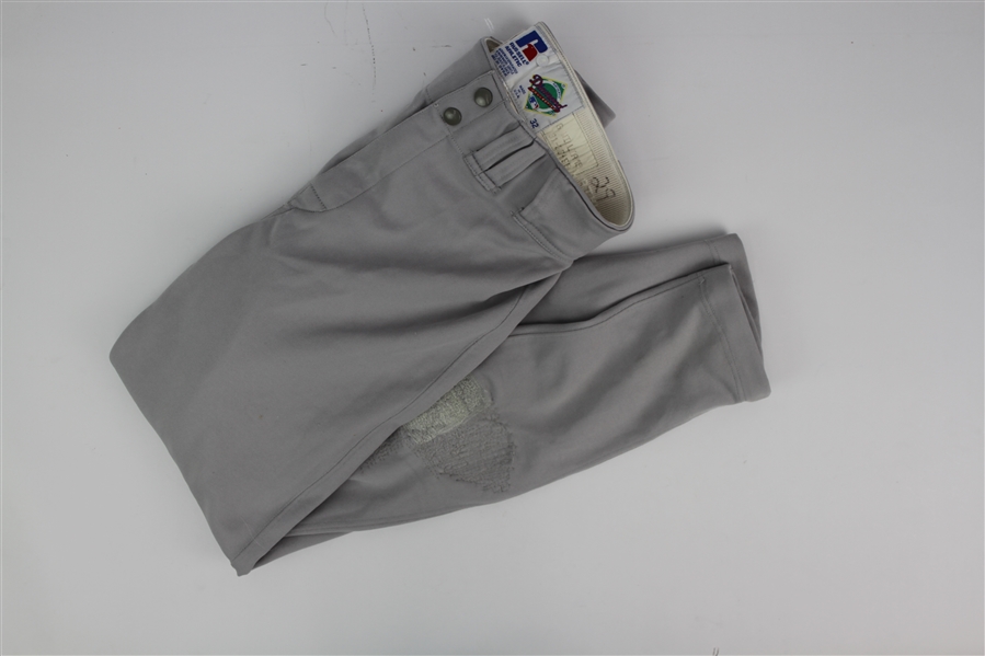1996 Gerald Williams New York Yankees Game Worn Road Uniform Pants (MEARS LOA)