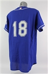 1999-2002 Los Angeles Dodgers #18 Batting Practice Jersey (MEARS LOA/Steiner)