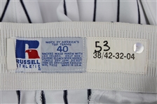 2004 Luis Sojo New York Yankees Game Worn Home Uniform Pants (MEARS LOA/JSA)