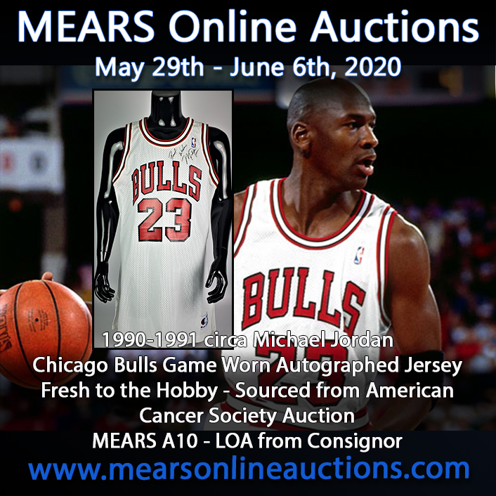 1989-90 Michael Jordan Game Worn & Signed Chicago Bulls Jersey,, Lot  #80056