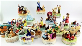 1985-1989 Disney Collection Musical Memories Limited Edition Music Boxes (Lot of 17)