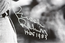 1955-1977 Brooks Robinson Baltimore Orioles Signed 16x20 B&W Framed Photo (PSA/DNA)