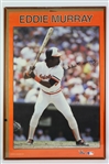 1987 Eddie Murray Baltimore Orioles Signed 23x34 Poster (JSA)