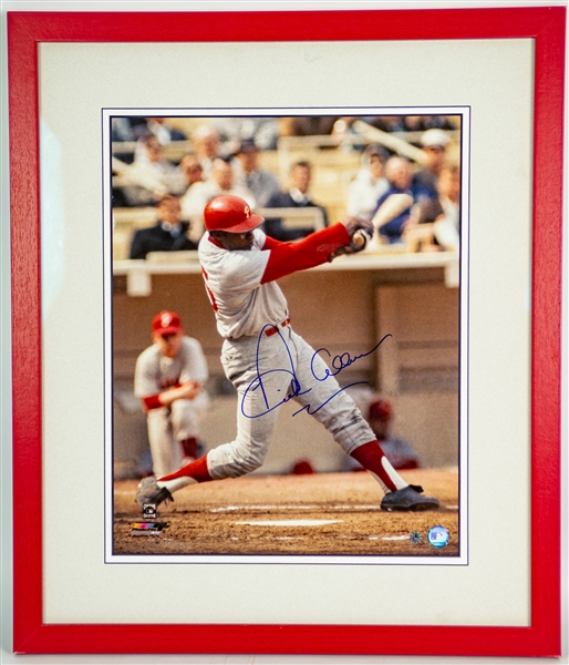 1960-1969 Dick Allen Philadelphia Phillies Signed Framed Photos (Lot of 3) (JSA)