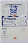1966 (April) Chicago White Sox Yarns Newsletter w/ Postmarked Envelope & Ticket Order Form