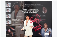 2000s Randy Quaid Christmas Vacation Signed 8" x 10" Photo & Quotation Collage (*JSA*)