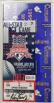 1997 Sandy Alomar Jr. Cleveland Indians Signed Jacobs Field All Star Game Full Ticket (JSA)