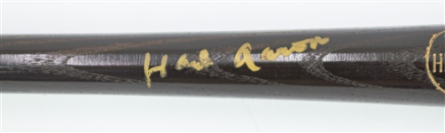 1974 Hank Aaron Atlanta Braves Signed H&B Louisville Slugger Magnavox 715th Career Home Run Commemorative Bat (JSA)