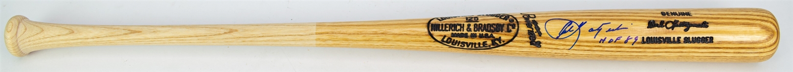 1990's Carl Yastrzemski Boston Red Sox Signed H&B Louisville Slugger Bat (JSA)