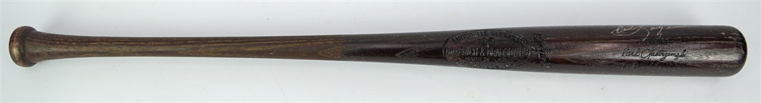 1970's Carl Yastrzemski Boston Red Sox Signed H&B Louisville Slugger Bat (JSA)
