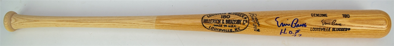 1990's Ernie Banks Chicago Cubs Signed H&B Louisville Slugger Bat (JSA)