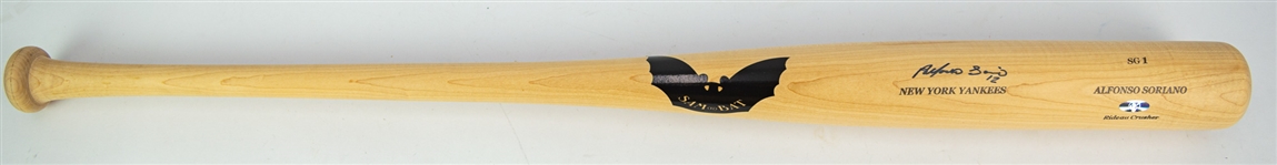 2000-03 Alfonso Soriano New York Yankees Signed SamBat Professional Model Bat (MEARS A5/JSA)