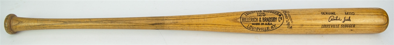 1977-79 Richie Zisk White Sox/Rangers H&B Louisville Slugger Professional Model Game Used Bat (MEARS LOA)
