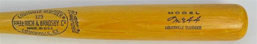 1970s Willie McCovey San Francisco Giants H&B Louisville Slugger Store Model Bat