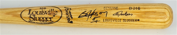 1989 Bo Jackson Kansas City Royals Signed Louisville Slugger Professional Model Bat (MEARS A5/JSA)