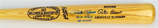 1990s Pete Rose Cincinnati Reds Signed H&B Louisville Slugger Bat (JSA)