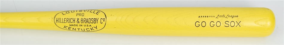 1970s Chicago White Sox H&B Louisville Slugger Store Model "Go Go Sox" Little League Bat