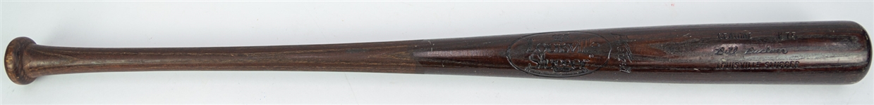 1985 Bill Buckner Boston Red Sox Louisville Slugger Professional Model Game Used Bat (MEARS LOA)