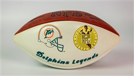 1994 Miami Dolphins Legends Multi Signed Football w/ 6 Signatures Including Don Shula, Bob Griese, Larry Csonka & More (JSA)