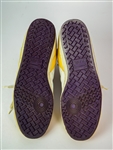 1987 Magic Johnson Los Angeles Lakers Signed Converse Game Worn Sneakers (MEARS LOA/JSA) NBA MVP and Finals MVP Season