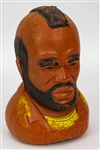 1983 Mr. T 10" Molded Plastic Piggy Bank