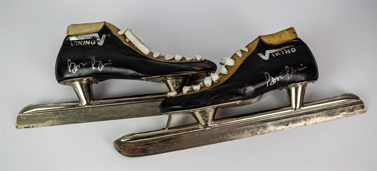 1988-94 Bonnie Blair Gold Medal Speed Skater Signed Viking Speed Skates - Pair of 2 (MEARS LOA/JSA)