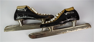 1988-94 Bonnie Blair Gold Medal Speed Skater Signed Viking Speed Skates - Pair of 2 (MEARS LOA/JSA)