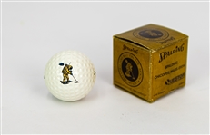 1971 Spalding First Golf Ball on the Moon Commemorative Golf Ball w/ Original Box