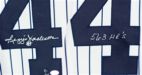 2000's Reggie Jackson New York Yankees Signed Jersey (JSA)
