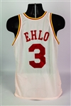 1983-86 Craig Ehlo Houston Rockets Game Worn Home Jersey (MEARS A10)