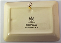 1966 Green Bay Packers Beat Colts Clinch 1966 Crown Green Bay Press Gazette 5.25 x 7.25 Ceramic Dish