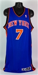 2010-11 Kelenna Azubuike New York Knicks Road Jersey (MEARS LOA) 