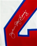 1972-73 Julius Erving Virgina Squires ABA Signed Mitchell  & Ness Reproduction Jersey (JSA)