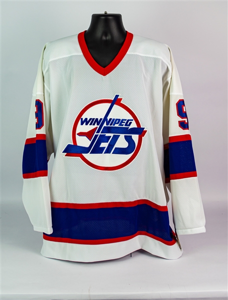2000s Bobby Hull Winnipeg Jets Signed Jersey (JSA)