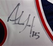 2008-09 Al Horford Atlanta Hawks Signed Game Worn Home Jersey (MEARS A10/JSA)