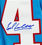 1978 Earl Campbell Houston Oilers Signed Mitchell & Ness Reproduction Jersey (JSA/Steiner)