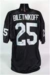 2000's Fred Biletnikoff Oakland Raiders Signed Jersey (JSA)