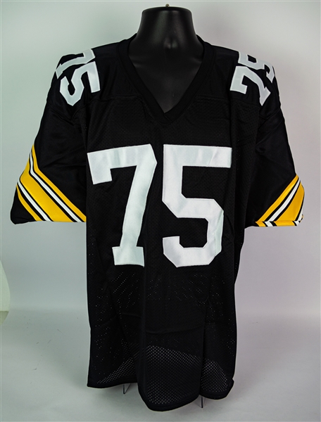 2000s Joe Greene Pittsburgh Steelers Signed Jersey (JSA)