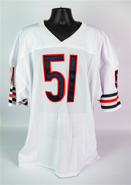 2000s Dick Butkus Chicago Bears Signed Jersey (JSA)