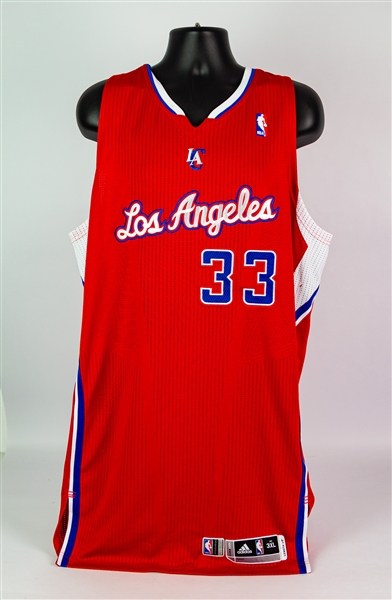 2013-14 Antawn Jamison Los Angeles Clippers Game Worn Road Jersey (MEARS LOA)