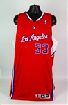 2013-14 Antawn Jamison Los Angeles Clippers Game Worn Road Jersey (MEARS LOA)
