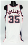 2007-08 Jason Collins New Jersey Nets Home Jersey (MEARS LOA)