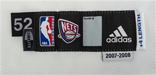 2007-08 Jason Collins New Jersey Nets Home Jersey (MEARS LOA)
